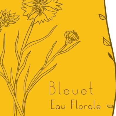 EAU FLORALE BLEUET FERME CASSIOPEE